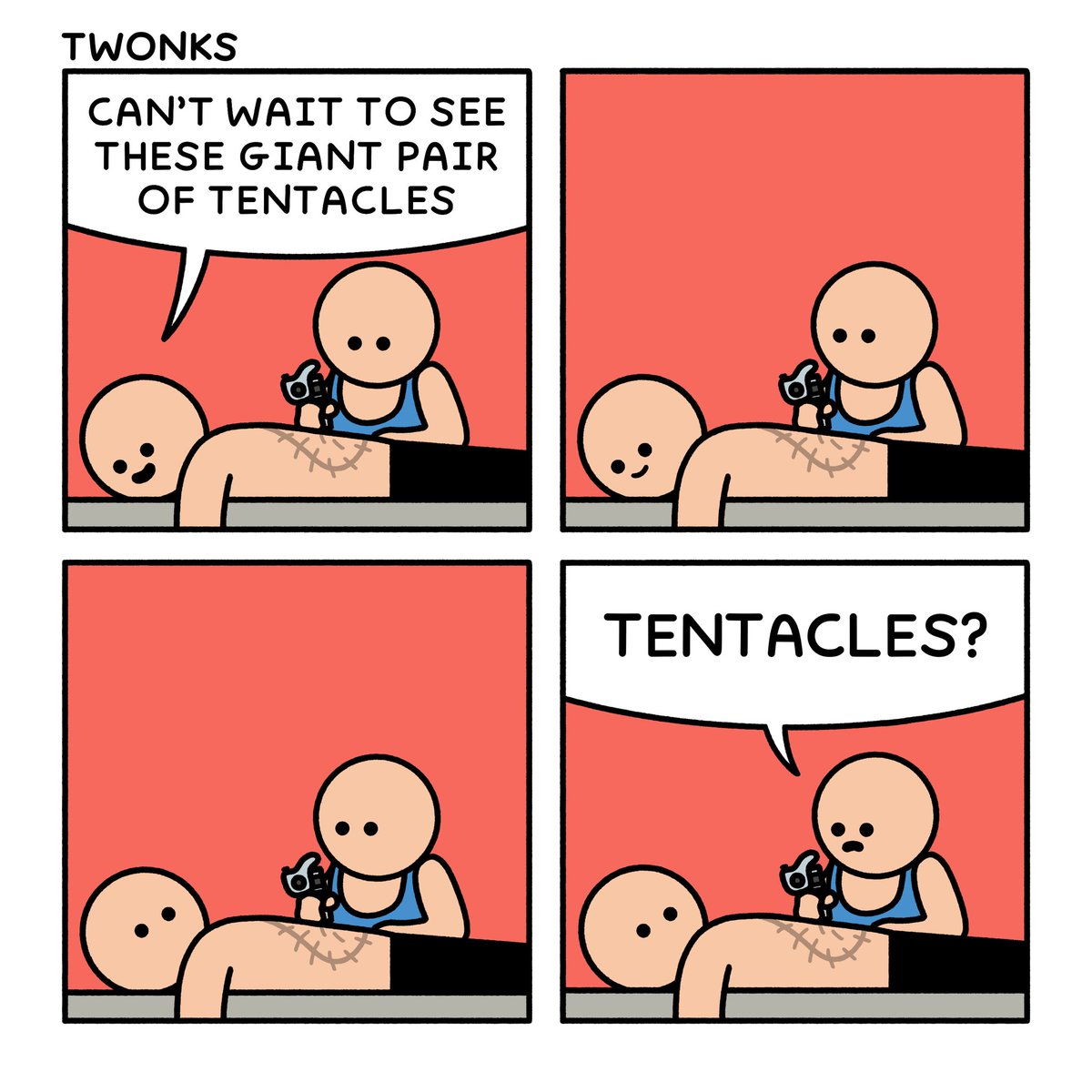 twonkcomics's tweet image. Tentacles