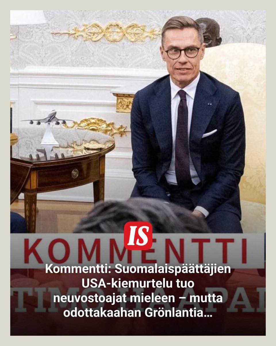 petteri_vaara's tweet photo. Kukaan ei ole joutunut mihinkään. Kukaan ei ole pakottanut ketään lopettakaa valehtelu ja todellisuuden vääristely!
Suomen valtionhallinto on itse omatoimisesti ja omaaloitteisesti Niinistön ja Marinin hallituksen johdolla asettunut Yhdysvaltain vasalliksi lattiamatoksi Nato jösenyys, Isäntämaa sopimus, DCA-sopimus (Grönlanniksi) jota Orpon hallitus ja Stubb on jatkanut ihan omatoimisesti kenenkään pakottamatta.
https://t.co/VIp9b4SIiM