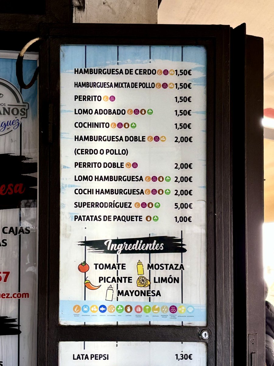 1,50€ en el kiosko “Hermanos Rodríguez” en el centro de Huelva.

Y yo pagando 18€ por una smash con Lotus y pistacho por encima.

Otro mundo existe!