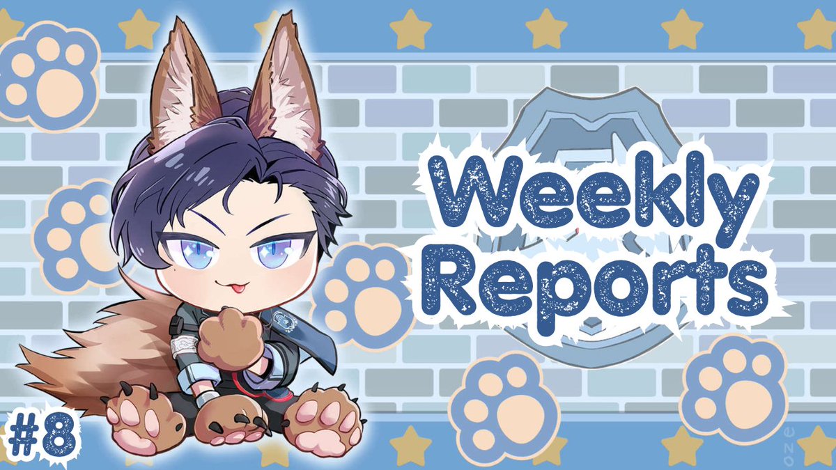CaelenStrayfe's tweet image. 【Weekly Reports #8】
Zatsu tiiiime

⏰: 6:00AM PST | 3:00PM CET | 11:00PM JST
📺: youtube.com/live/N33aZU002…