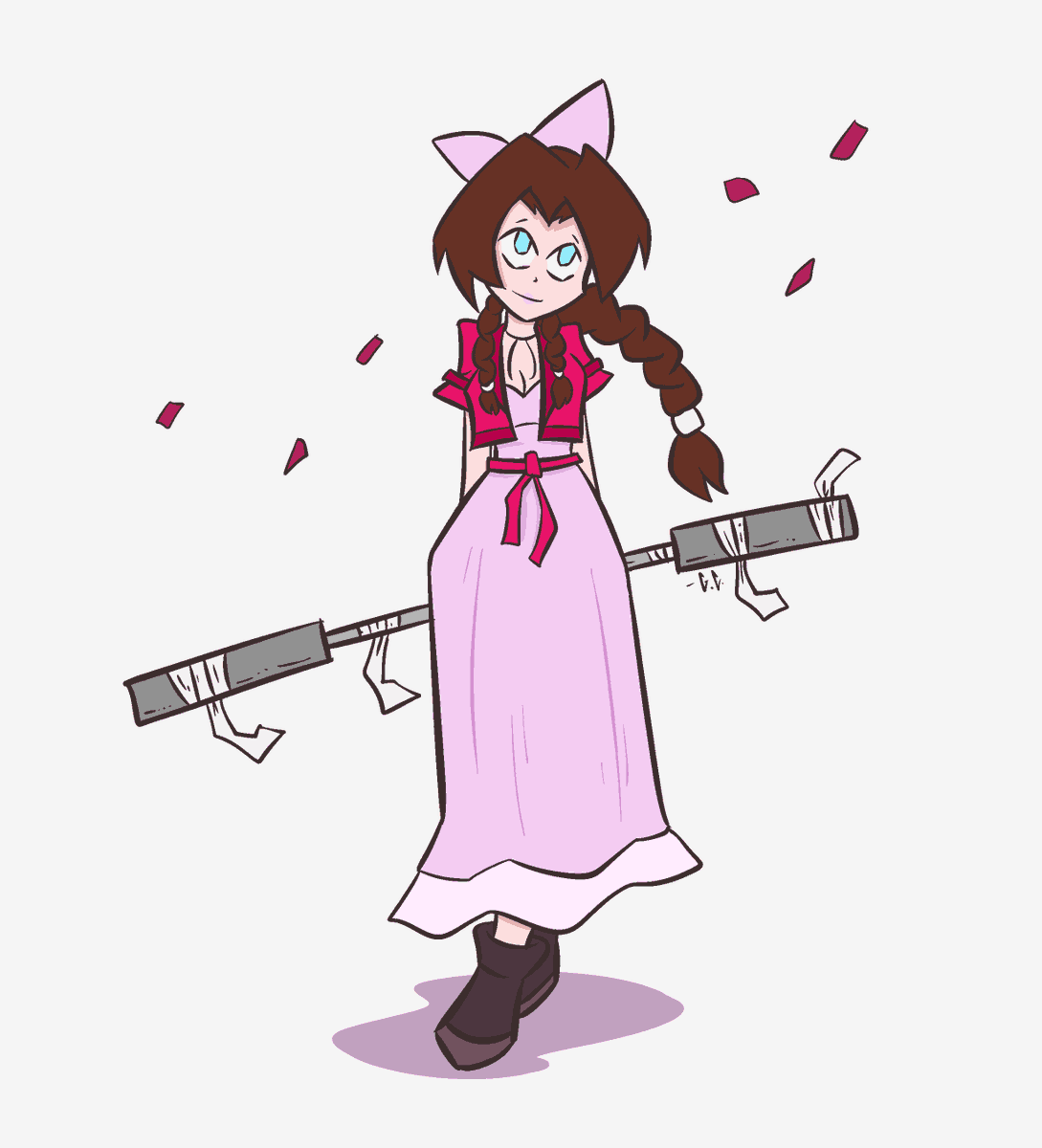 (FF7) Aerith doodle