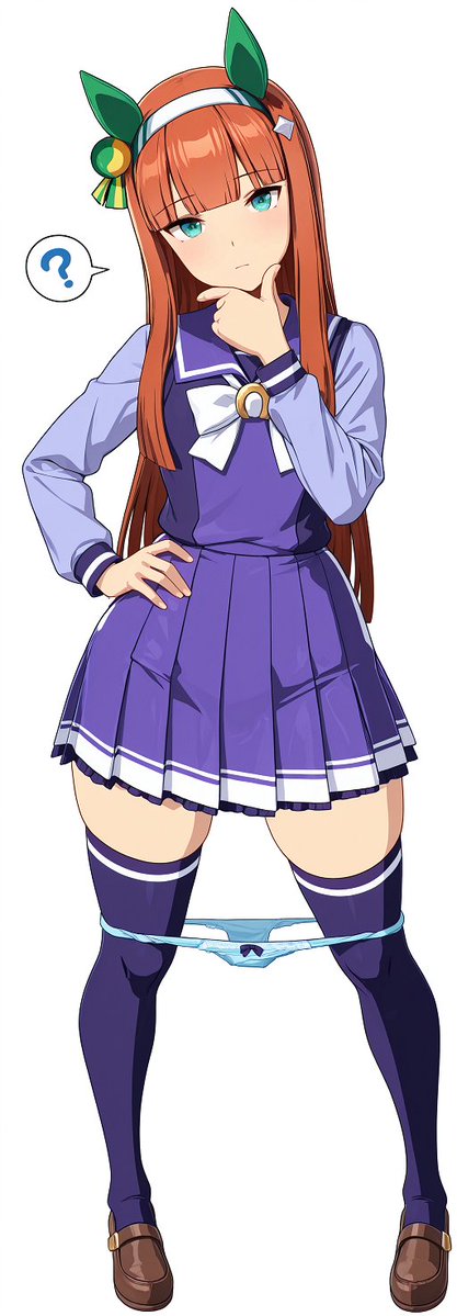 何か違和感を感じるている・・・
 #ウマ娘 #SFW