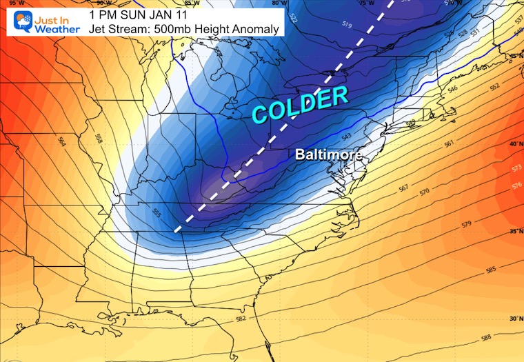 JustinWeather's tweet image. Good morning it's MONDAY January 5
😴 Welcome back to the regular work schedule. Please be kind to those of us tired from watching the game late last night and extra tired.
❄️ Spotty flurries possible today as warmer air tries to move in
🌡️ January Thaw arriving this week!
📊…