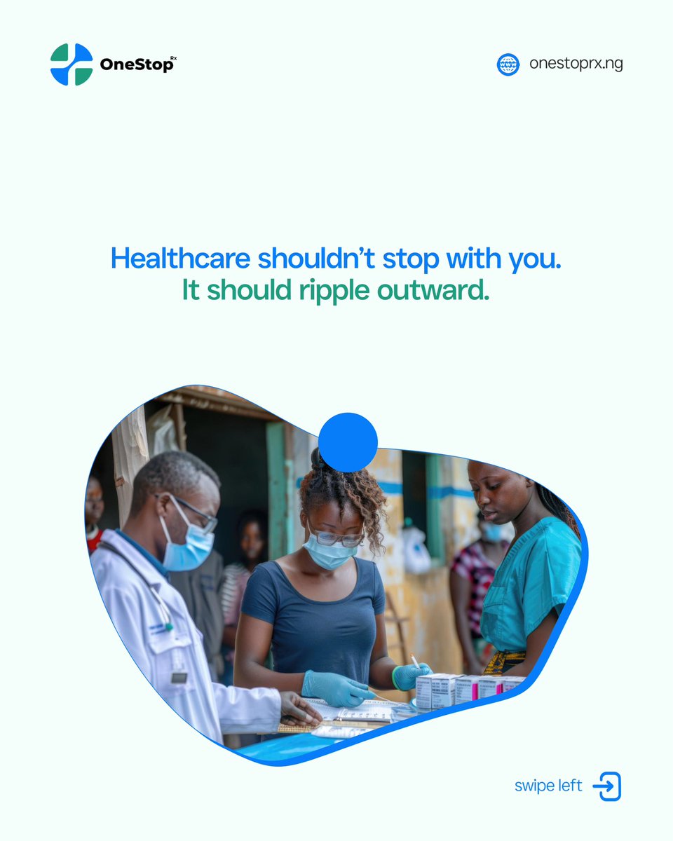 onestop_rx's tweet photo. Healthcare becomes powerful when shared.
Use OnestopRx for your medical needs  and bless someone else with access to a doctor.
One act of kindness can rewrite someone’s story.

Download the Onestoprx app today and sponsor healing for someone in need. https://t.co/2BpK7uyZd6