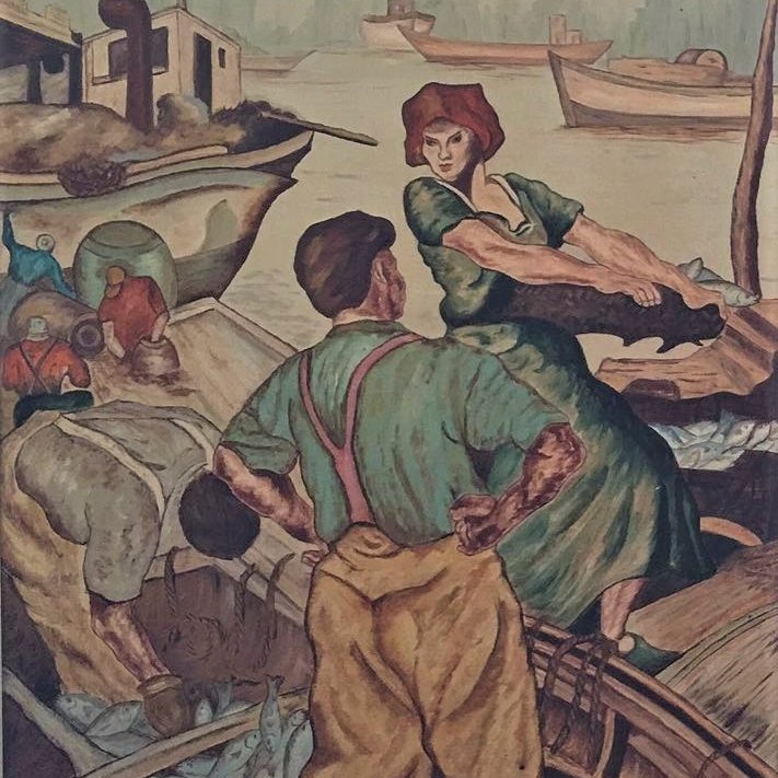 EnduringRob's tweet image. #Art #Painting by Violeta Salmerón's Grandfather
@vivishit