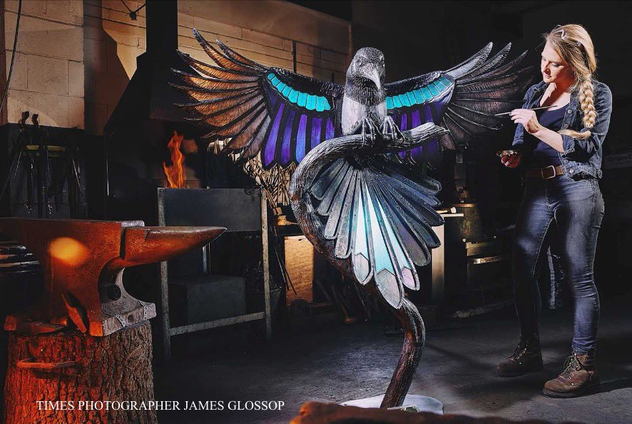 KvBlacksmith's tweet photo. Best of 2025!

Delicate details to larger installations…

Plants, Animals &amp; @NewbyHall …

Filming, A talk for British Artist Blacksmiths Association, Magazine Features…

Giant Ammonite, Summer Festival, Protein Structure, A Kinetic Sculpture…

&amp; So Much More!

Happy New Year! https://t.co/tBxbJ7EjGC