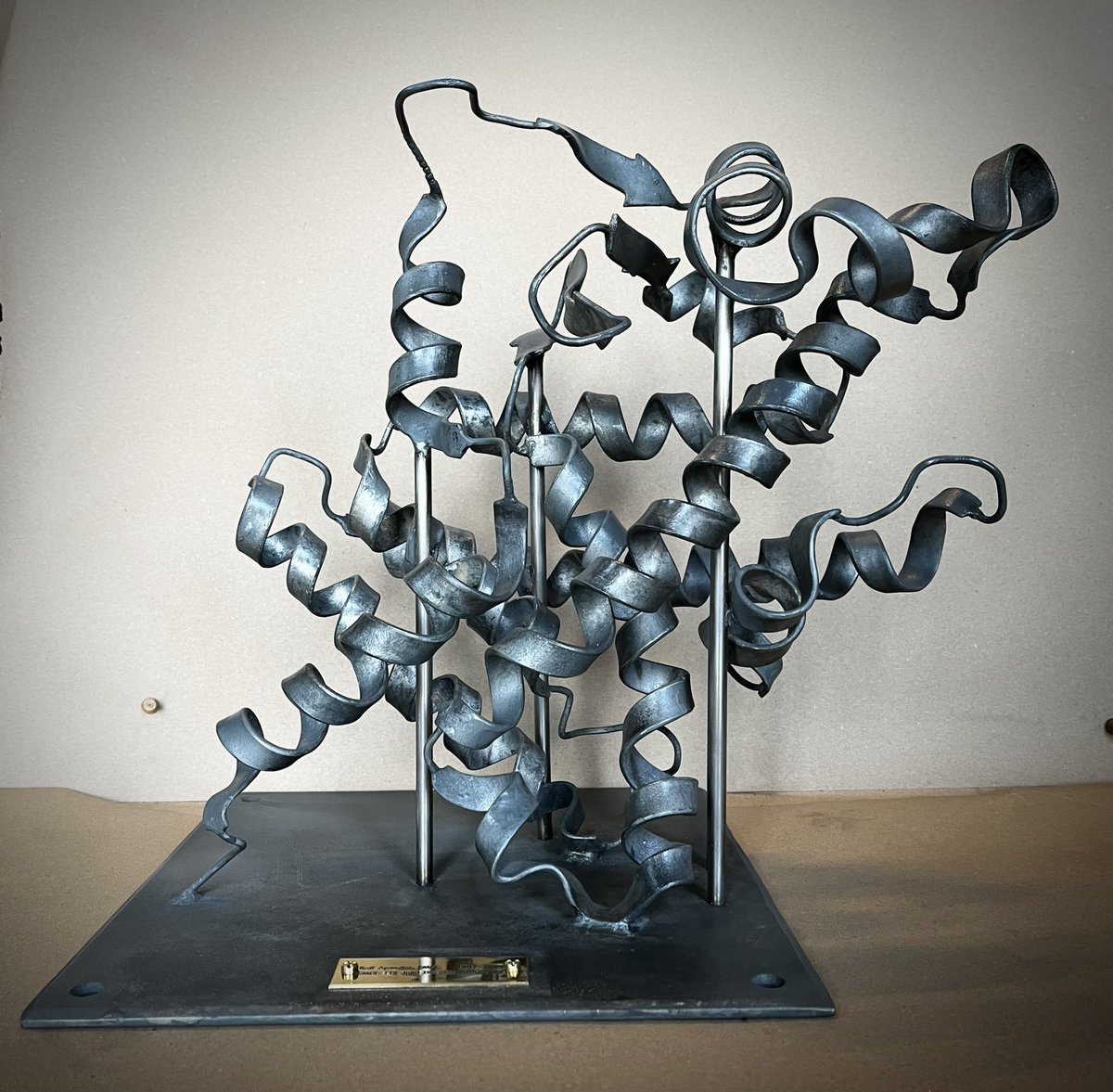 KvBlacksmith's tweet photo. Best of 2025!

Delicate details to larger installations…

Plants, Animals &amp; @NewbyHall …

Filming, A talk for British Artist Blacksmiths Association, Magazine Features…

Giant Ammonite, Summer Festival, Protein Structure, A Kinetic Sculpture…

&amp; So Much More!

Happy New Year! https://t.co/tBxbJ7EjGC