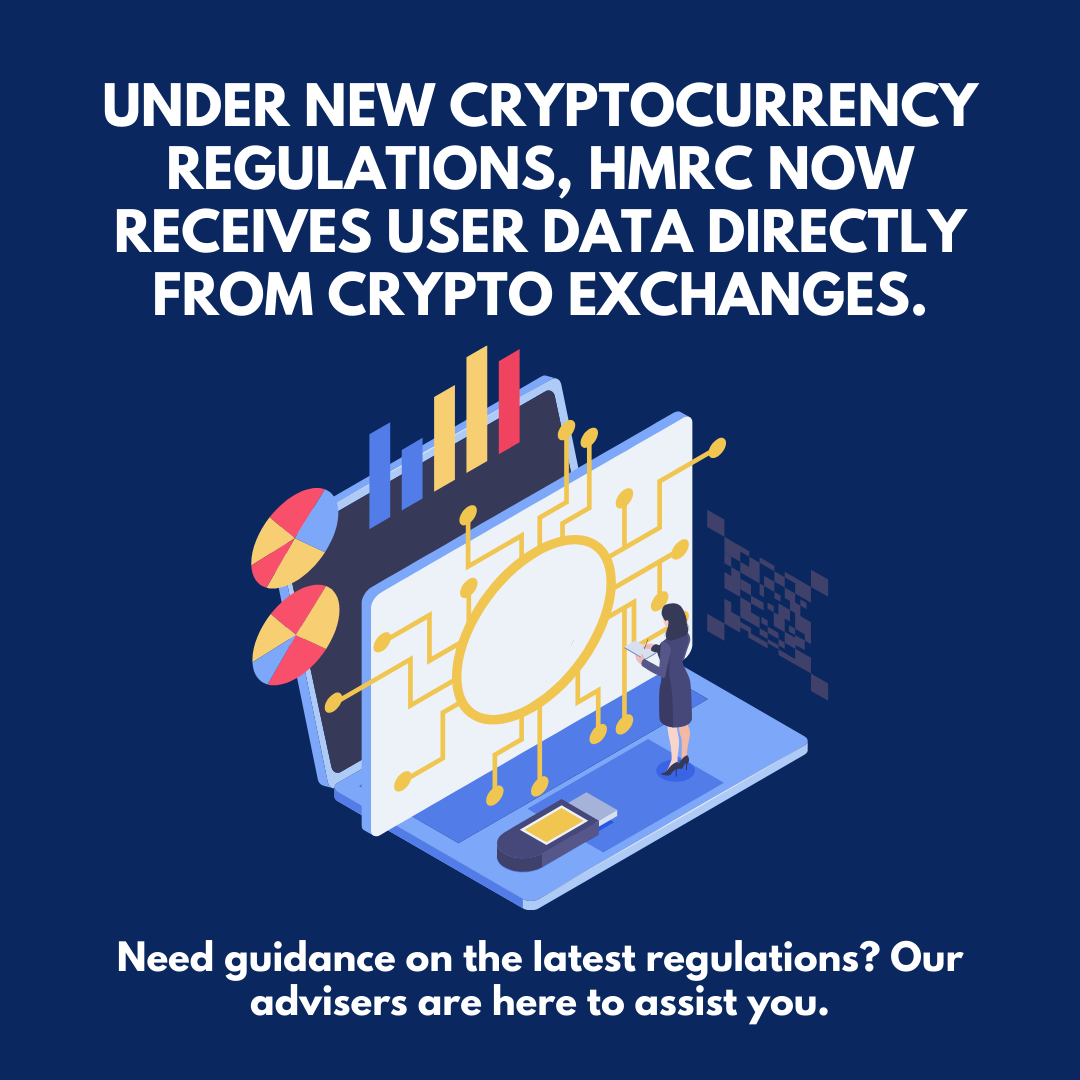 Hold cryptocurrency investments? HMRC is now receiving user data directly  from crypto exchanges. Undeclared tax could lead to penalties, but early  disclosure may reduce the impact. Our advisers are here to help. #