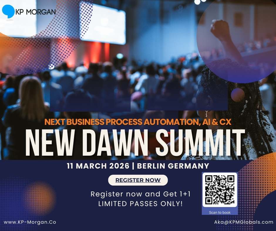 SachinS06's tweet photo. Are you driving business process automation, AI innovation, or customer experience transformation and want to connect with industry leaders at the New Dawn Summit on 11 March 2026 in #Berlin #Germany? #ai #cx #ux #innovation #newdawn #business #OPEX @KPMGLOBALS https://t.co/1k8yFO82kw