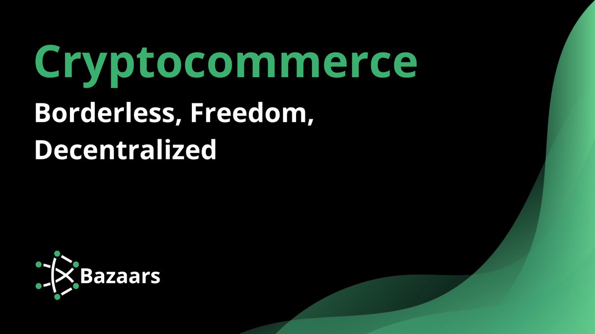 BazaarsBzr's tweet photo. The Human Side of Bazaars: How Crypto Commerce Changes Lives

This isn’t about tech. It’s about people — sellers reaching global buyers, buyers keeping privacy, communities thriving.

👉https://t.co/PzDpufVYul

#Bazaars #CryptoCommerce #BZR #Web3 https://t.co/5bxnIppylM