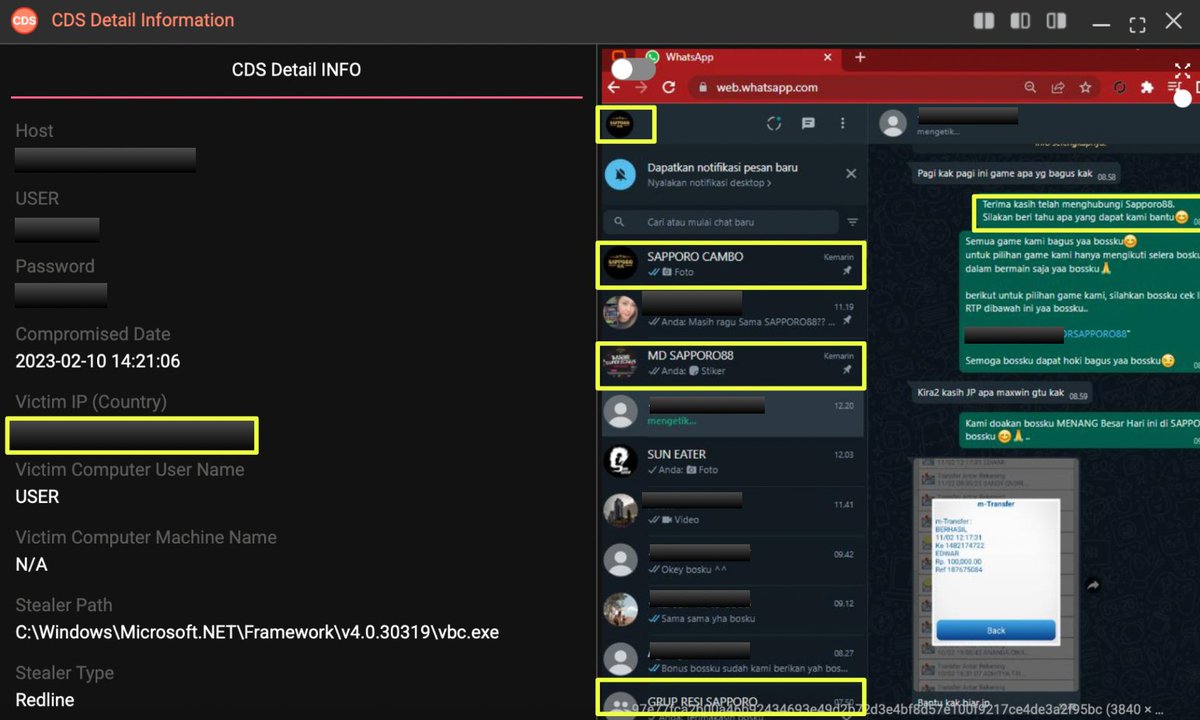 SAPPORO88: Inside an Indonesian🇮🇩-Focused Illegal Gambling Operation

Illegal online gambling operations targeting Indonesia🇮🇩 have increasingly shifted their operational footprint outside the country, relying on foreign infrastructure while maintaining deep financial and