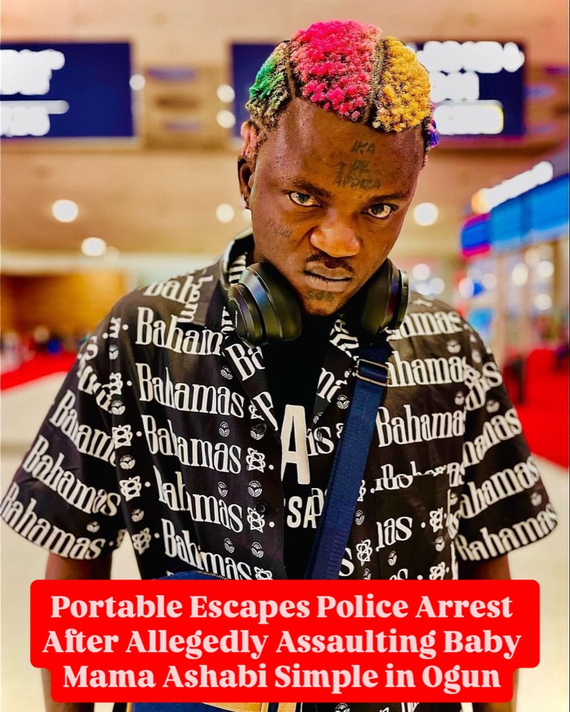 qubesmagazine's tweet photo. Controversial singer Portable reportedly escapes arrest following an alleged assault case, triggering reactions online.
Read more: https://t.co/5kVpt6ViZQ
#Portable #Nigeria #Trending #GM #CT #AnotherMonday https://t.co/ai0TeYQIWH