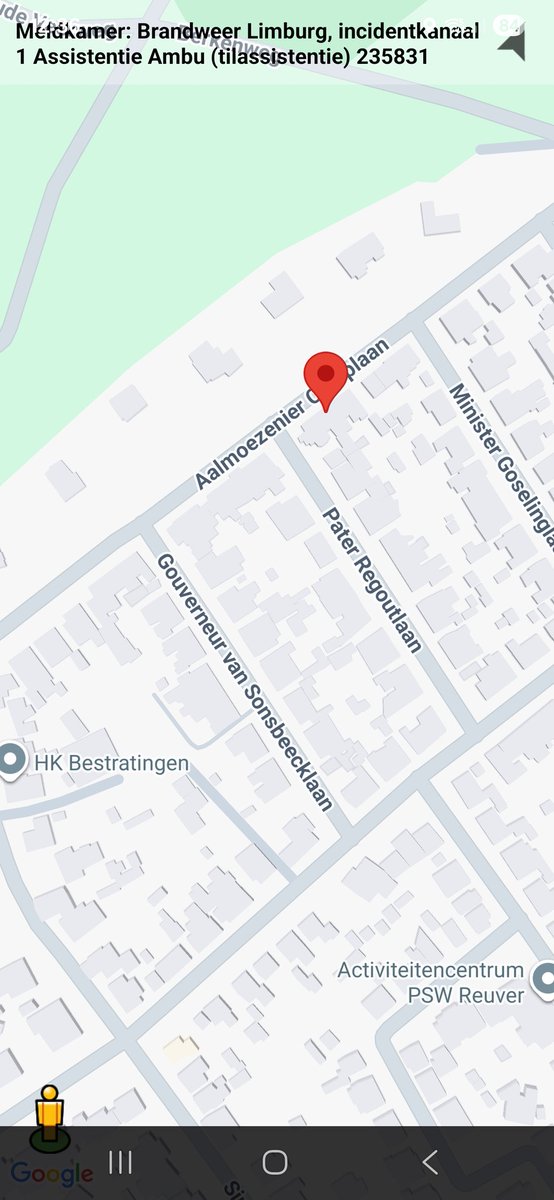 Assistentie Ambulance bij tilassistentie