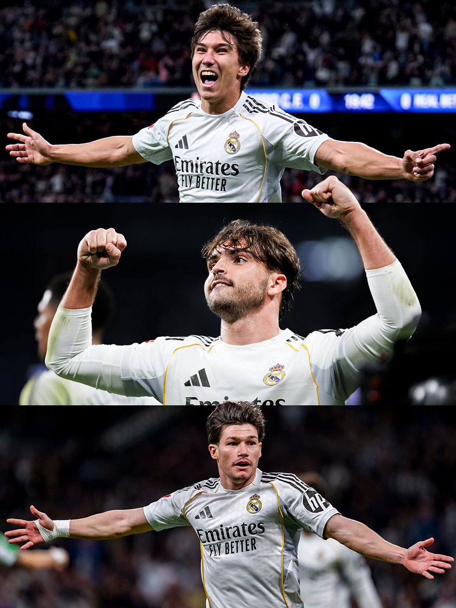 realmadrid's tweet image. ⚽⚽⚽⚽⚽
@RealMadrid 🤝 @LaFabricaCRM