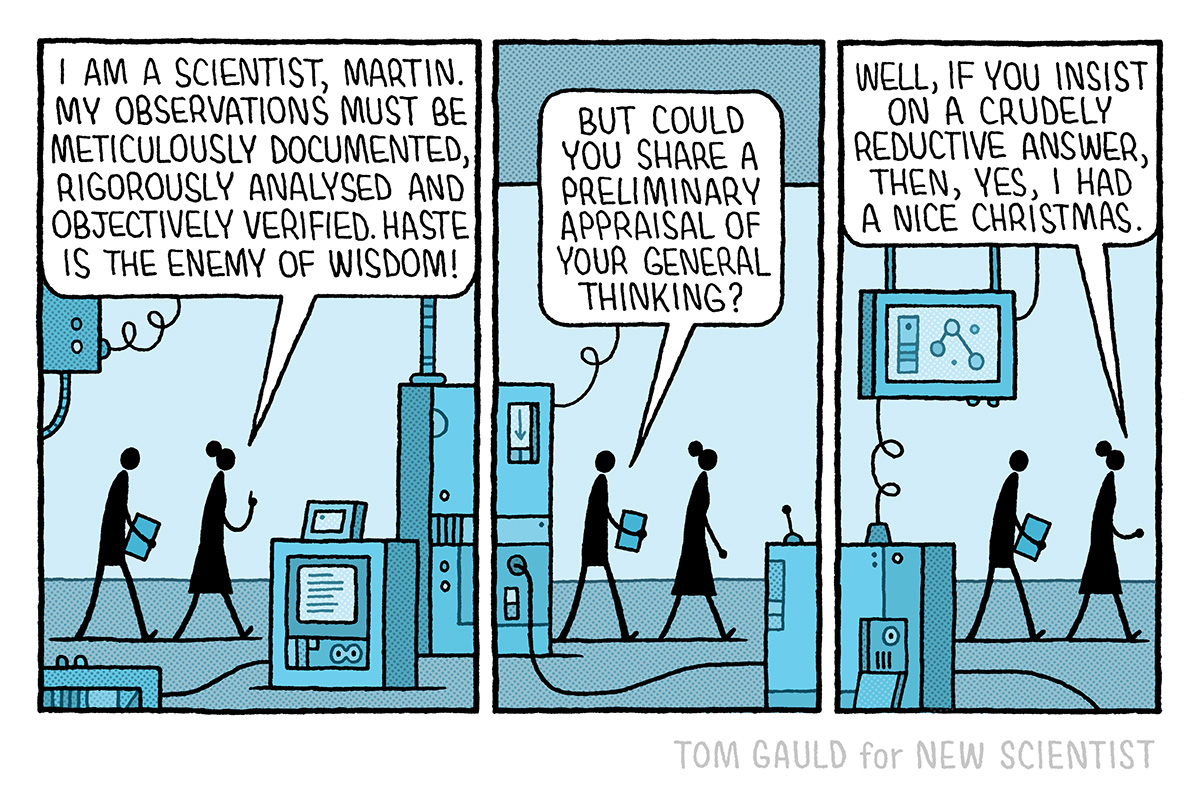 A back-to-work cartoon for
<a href="/newscientist/">New Scientist</a>