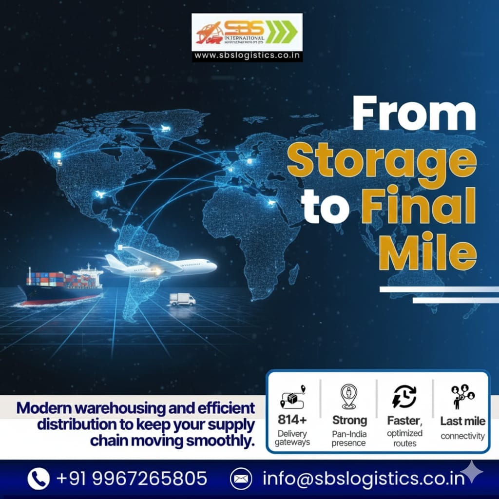 SRBSIntLogistic's tweet photo. SBS Logistics enables smooth cargo flow through careful planning, secure transport practices, and timely freight execution across India. 🛻📍

#SBSLogisticsIndia #FreightHandlingServices #CargoTransportIndia #OnTimeLogistics #SecureFreightMovement #BusinessLogisticsSupport https://t.co/cuc7Slz9sV