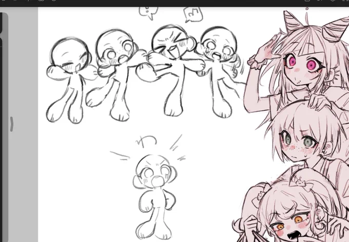 ミニ描くの楽しいが過ぎる 