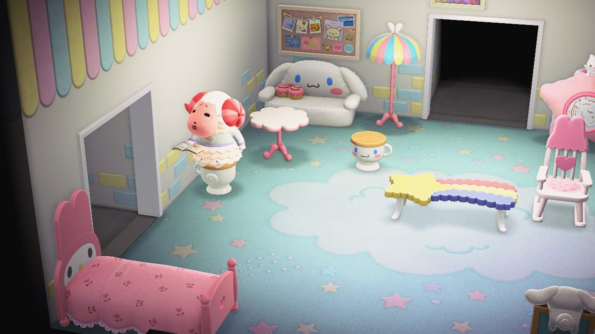 CalmingMadness's tweet image. Dom came in and interrupted me while I was redecorating my house. He found a comfy spot rather quickly 📖

#AnimalCrossing #ACNH #Sanrio #AnimalCrossingNewHorizons