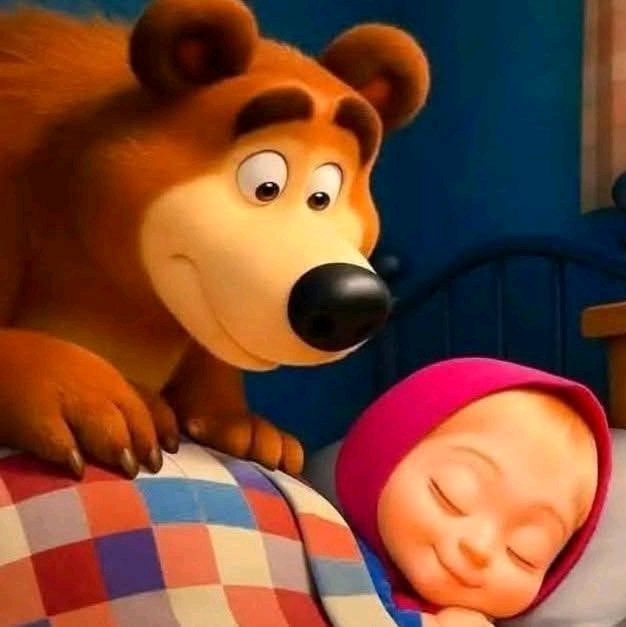 وأنا بتفرج علي بنتي وهي نايمه غلبانه بعد ما بهدلتني طول النهار 🤦😓😓😢