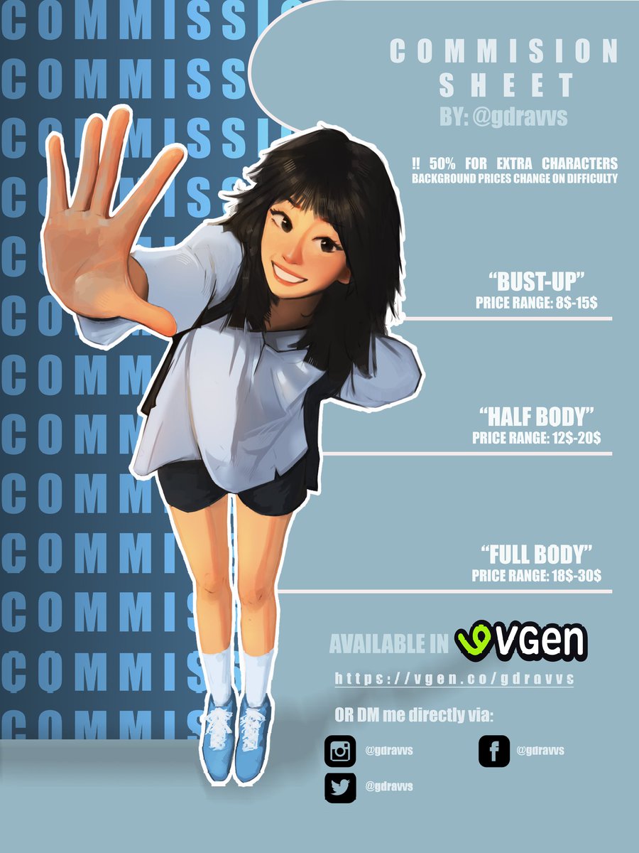 gdravvs | COMMISSION OPEN tweet media