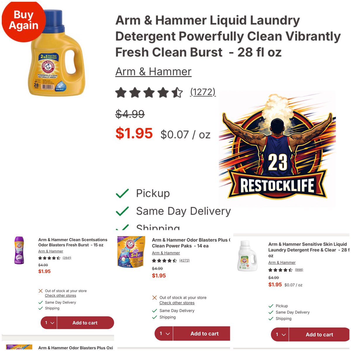 Restock Life 𝕏 tweet media