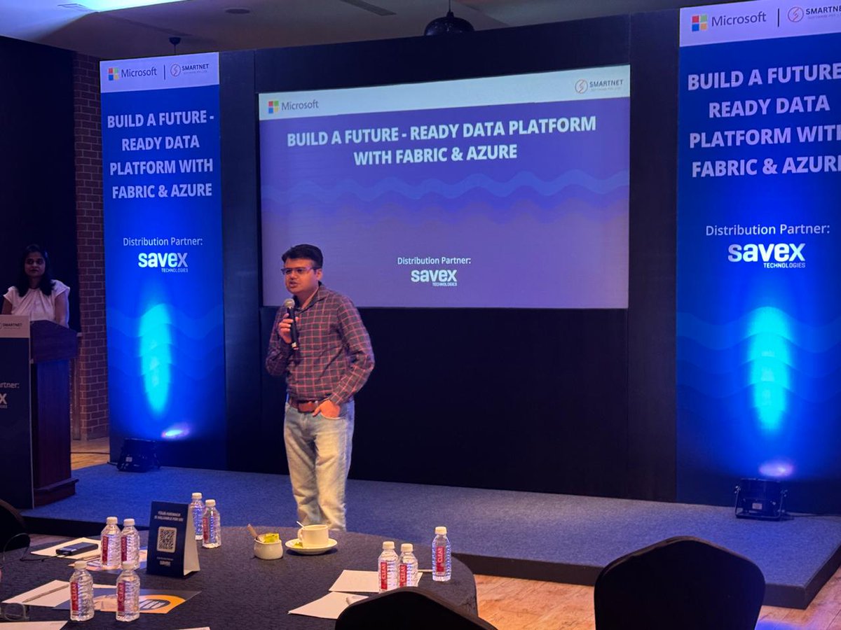 SavexTechnology's tweet photo. We had an engaging and knowledge‑packed customer event where we explored some of the most impactful innovations shaping the future of Azure, AI and data.
#SavexTechnologies #Smartnet #Microsoft #AI https://t.co/g9hyZOwkm9