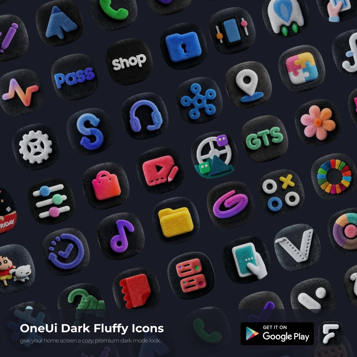 ‼️ Just dropped ‼️ : Dark Fluffy Icons! 🖤🧸

A cozy, dark &amp; fluffy icon pack designed for premium homescreens 🌙📱

Download here :play.google.com/store/apps/det…

🎁 10 GIVEAWAY, 48 hours

👇 How to enter:
❤️ Like
🔄 Repost
👥 Tag your friends (Tag ur Friend &amp; ask him a Question 🤭)
