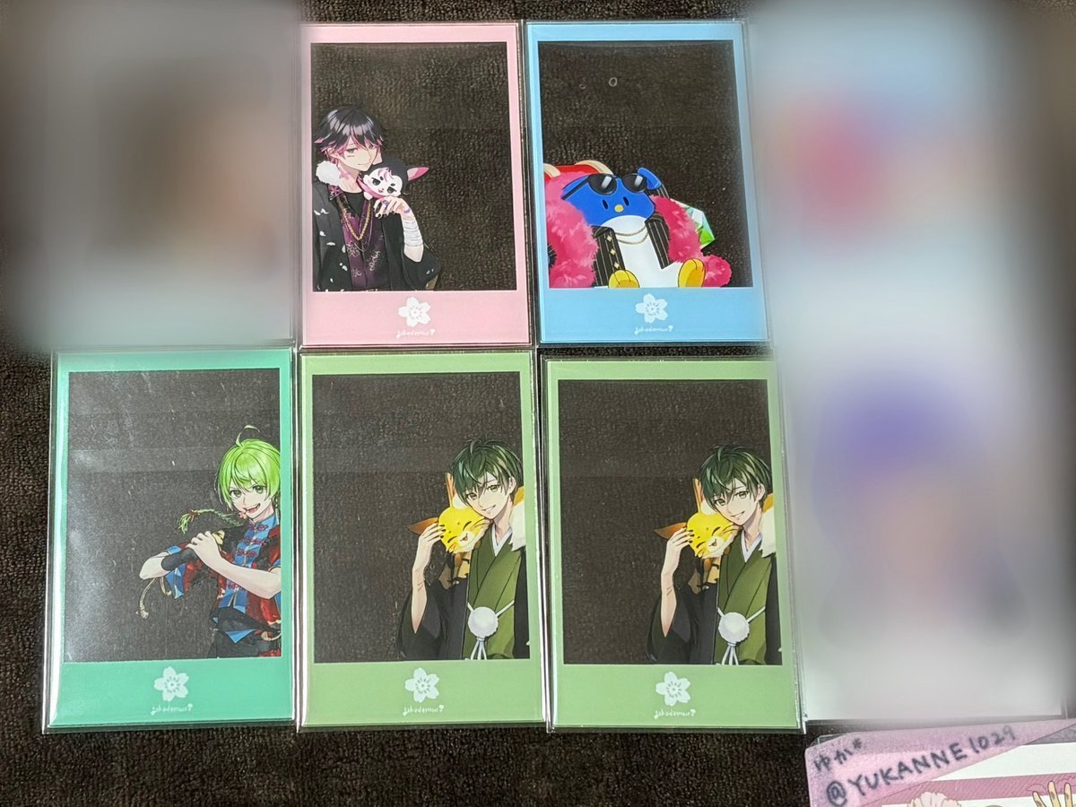 交換】高田村 高田村交易所 ランダムチェキ風アクリルカード 譲