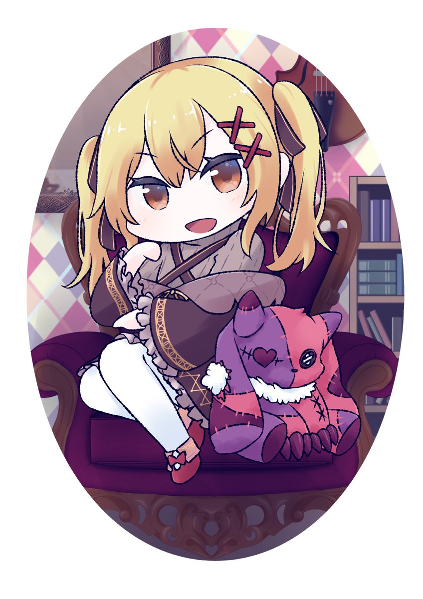 MARUGO_okome's tweet photo. 第14回
「DOMINA Selection in NIIGATA」
のイラストを描かせていただきました!
『ディレット』の表紙デフォルメです!
またぬいぐるみを描けて幸せです♪
#domina
#diletto
#ファンアート
#イラスト https://t.co/N0FvlVrS8q