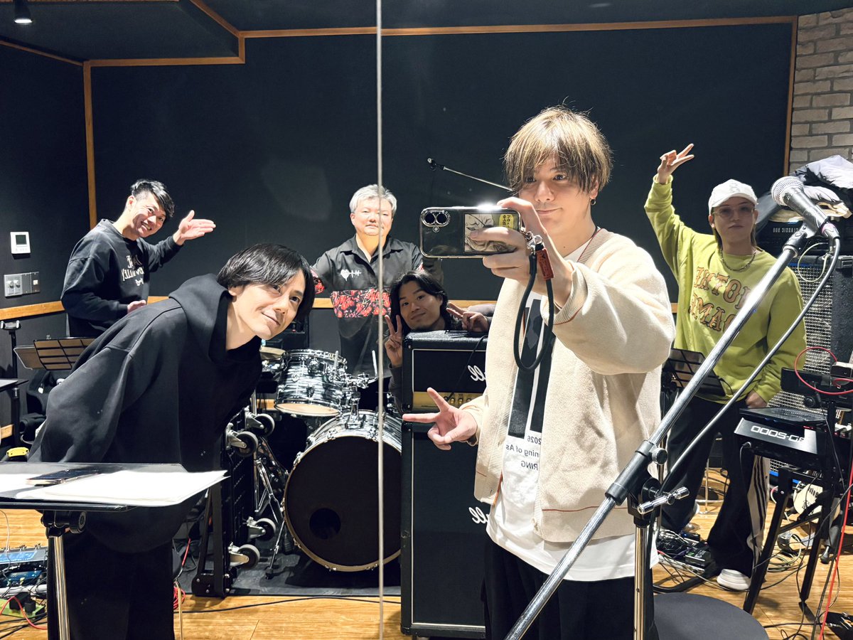 今日は1月11日開催しますAshLive2026 のリハでした!!! 今回のメンバー