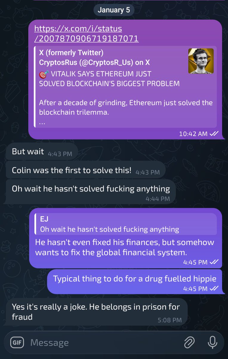 colonjcantrell's tweet photo. It has come to my attention that people talk shit behind my back. I am @colinjcantrell founder of @NexusOfficial the greatest blockchain tech ever built. Don't you talk shit about me 😑. In its 12+ years of its existence we have 1 use case only. @FreeandEqual isn't that awesome? https://t.co/Xh2445Nnox