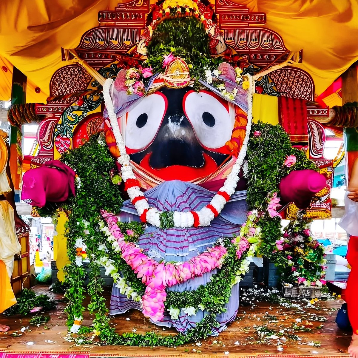 His arms are wider than the universe.

Jai Jagannath 🙌