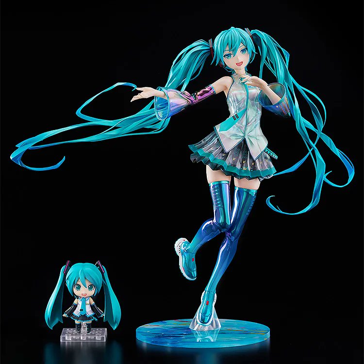 gsc_kahotan's tweet photo. \ #色の日🎨 /
 ̄ ̄ ̄ ̄ ̄ ̄ ̄ ̄ ̄ ̄ ̄ ̄ ̄
1/4スケールフィギュア
初音ミク 0x27 Eternal Stream
_____________
>>https://t.co/9kIURKUZRK
〈オーロラコート〉×〈レイヤー構造〉でカラフルにきらめきます✨️
グッスマ公式ショップにて販売中です!️
#初音ミク #redjuice https://t.co/yBTSM0xh90
