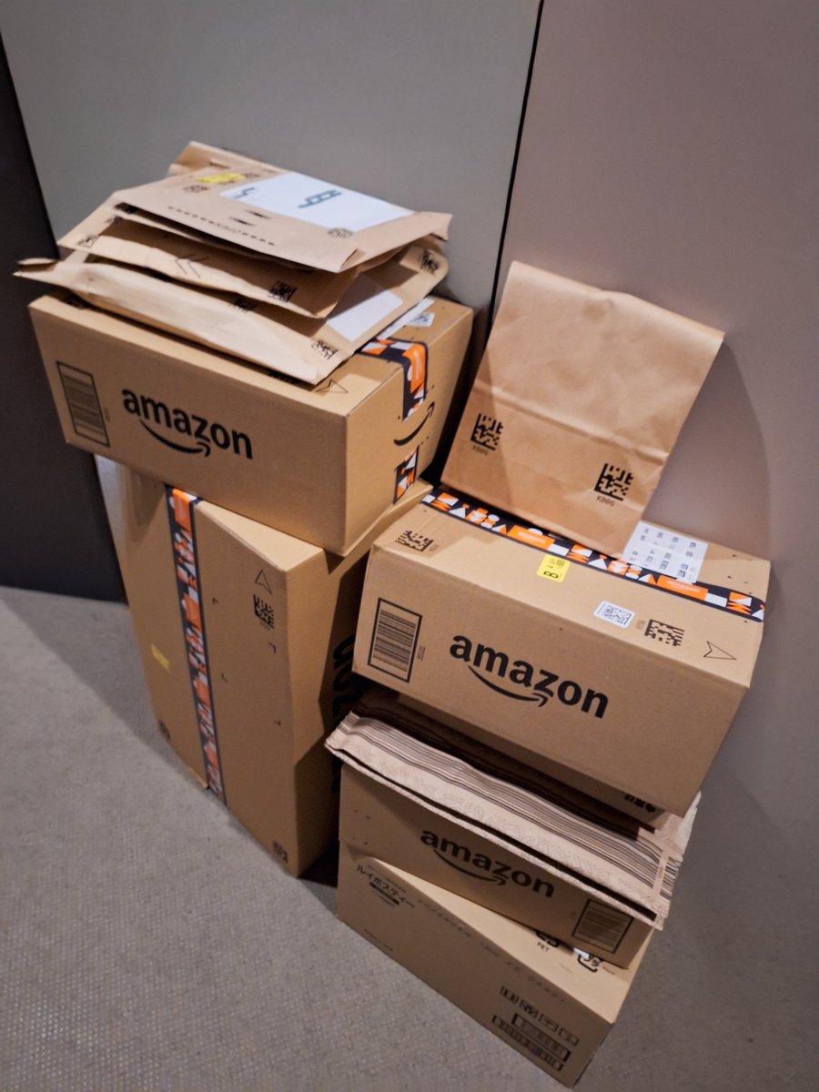 帰ってきたらこれで本当に嬉しかった。宝物の山ですありがとうござい