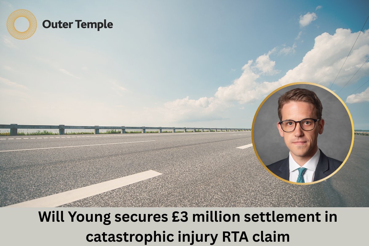 outertemple's tweet image. Will Young recently secured a £3million settlement for the Claimant in a catastrophic road traffic collision injury case.

The Claimant suffered life-changing injuries in the form of brachial plexus and lower limb injuries in a road traffic collision. 

outertemple.com/will-young-sec…
