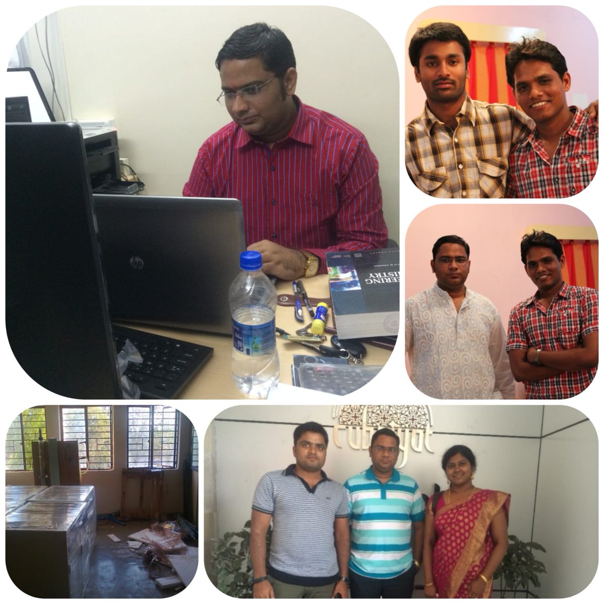 Chans2k2's tweet photo. For next 15 weeks, we will highlight "Throwback" picture collage depicting a story of #carbonlab's journey.
Week 1 Picture:
REFLECTIVE & NOSTALGIC:
"From modest lab and small office to a thriving research ecosystem—CARBON Lab with its first MTech & PhD students, circa 2011–12.” https://t.co/O8jzqkPQTe