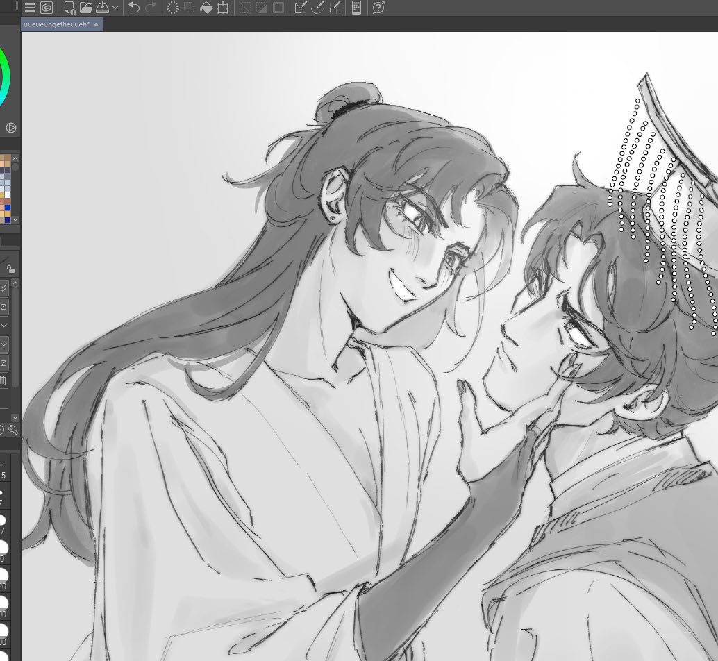 drawing this with one hand #erha #huabinan #txj