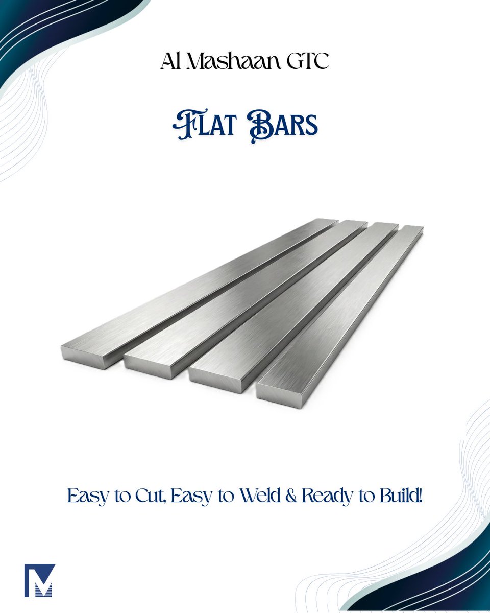 almgtc_co's tweet image. From framework to finishing touches. Our Flat Bars are engineered for strength and formability, making them the ideal choice for structural support and general metalworking.

#FlatBar #MetalFabrication #Construction #StructuralSteel #IndustrialSupplies #Engineering #AlMashaanGTC