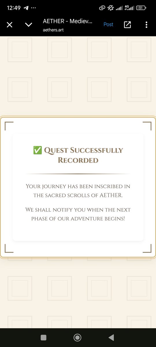 BalilKrypt's tweet image. aethers.art