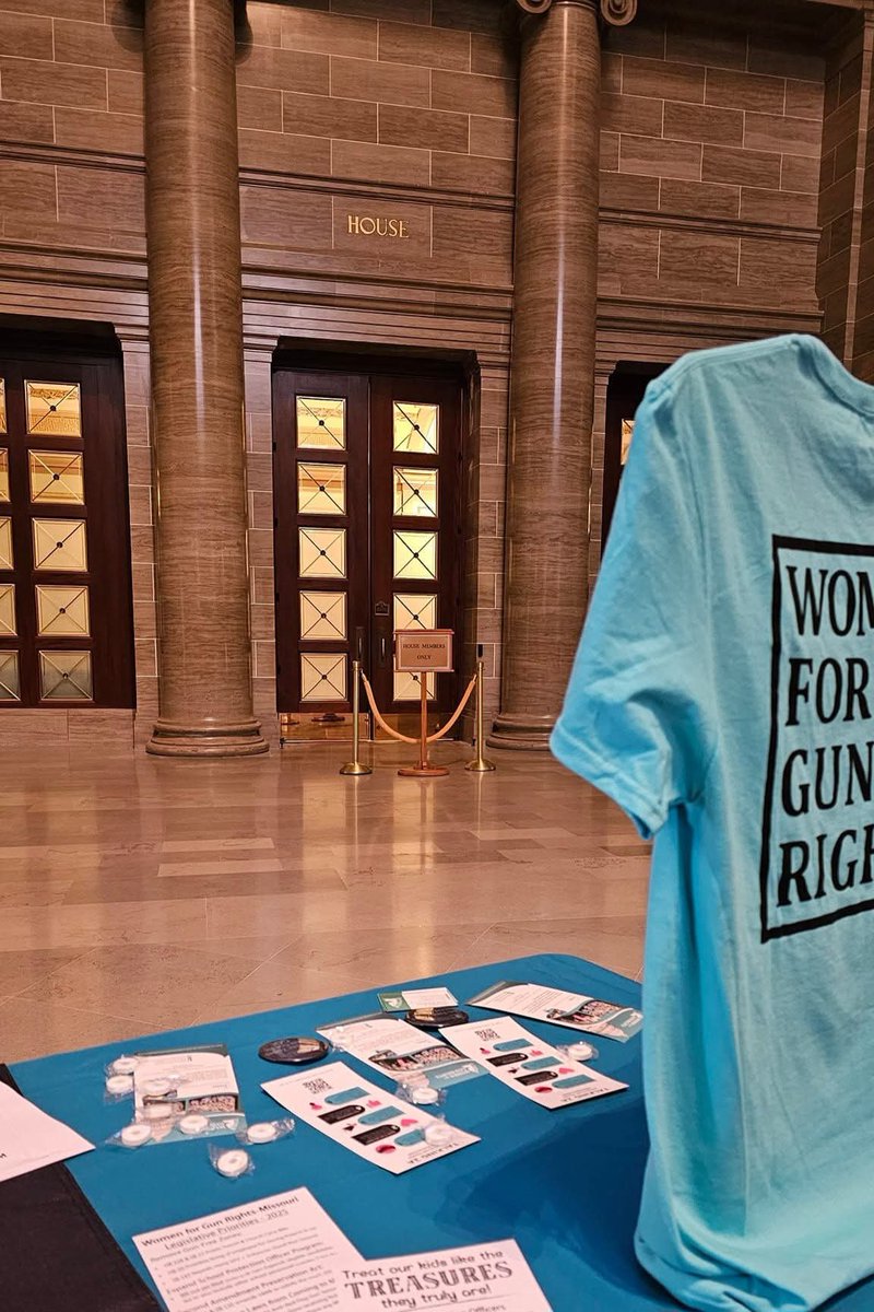 susanmyers_2a's tweet photo. Opening day of the Missouri legislative session is this Wednesday, January 7th, and @Women4GunRights-MO will be there. House side of 3rd floor rotunda 8am - noon.
Swing by to chat about our 2A-related priorities. Hint: #GunFreeZonesHaveGotToGO
#moleg #MoHouse #MOSenate https://t.co/pKiwWqAMay