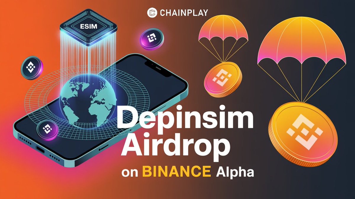Binance Alpha eSIM Airdrop LIVE! 📱✨ DePinSim hits Binance Alpha Jan 5—grab  your FREE eSIM tokens before they moon! 🚀💸 👇 Claim guide in comments!  #BinanceAlpha #DePinSim #Airdrop #eSIM #Crypto