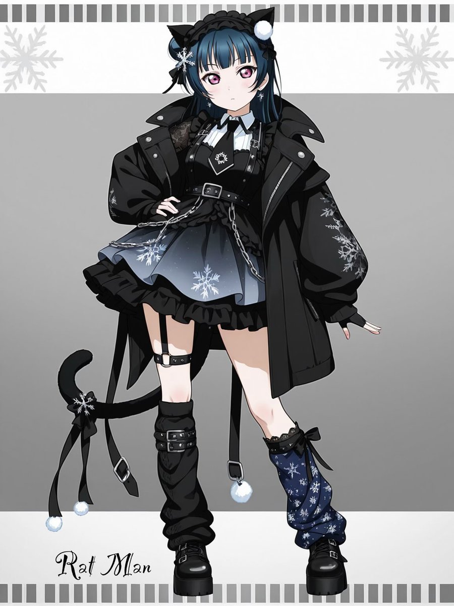 ⭐️リクエスト⭐️ かなん🐬🖤❄️ 【PixAI】 松浦果南