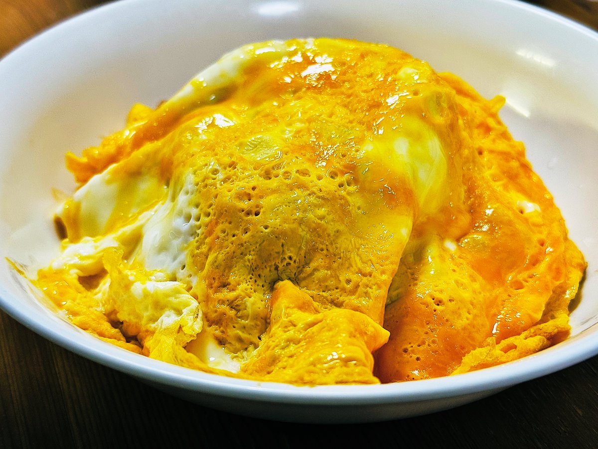 本日の夕飯はオムライス 手作りです 加工すると美味しそうに見えるね()