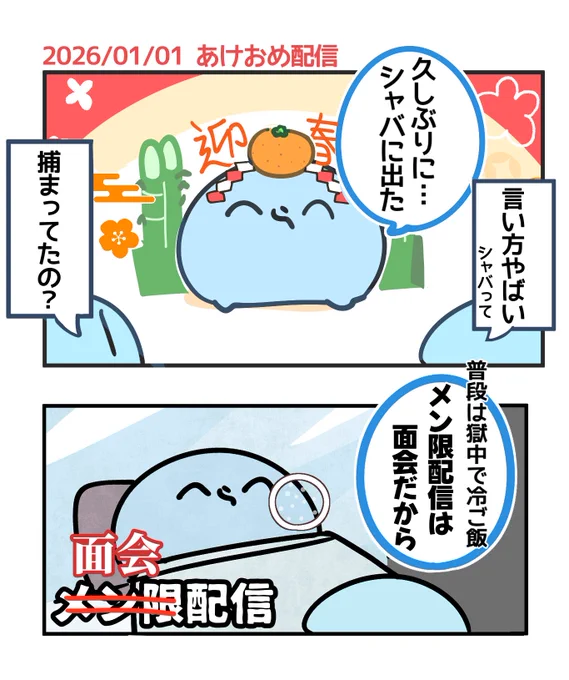 いつの間に獄中生活に 