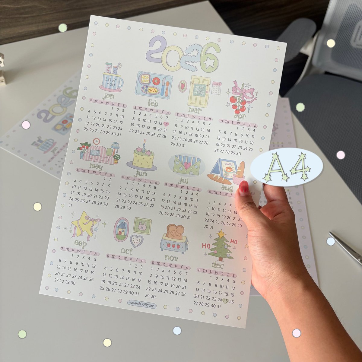 www2003com's tweet image. rt สุ่มแจกปฏิทิน 1 คน 💘

pre order : 2026 calendar 🛋️⭐️
today - 8 Jan 2026
🥛A4 (80฿) / A3 (140฿)
*แพ็คใส่จั่วปังให้ทุกออเดอร์ ไม่พับโปสค่า มาเปิดให้แบบเร็วๆ ทันใช้เดือนนี้แน่นอนค่ะ☝🏼

forms.gle/FFd6Q3HoFt8iKk…