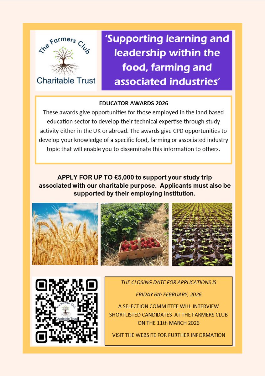 The Farmers Club Charitable Trust tweet media
