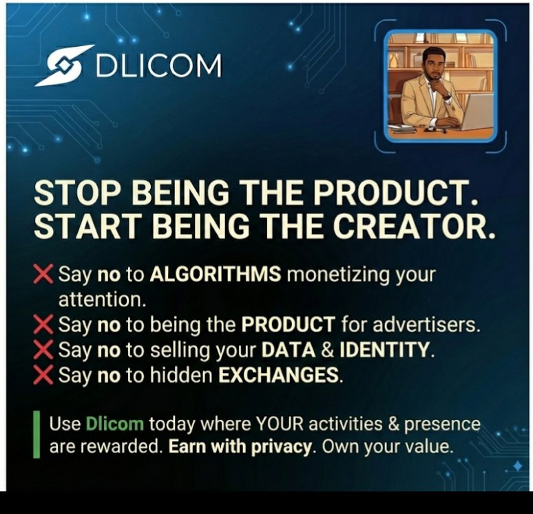 Day 2/30

I just found out that a lot of us are just  products to many social platforms and we aren't getting Paid for it.

Our data, attention, and daily activities are constantly packaged, analyzed, and sold, without us even fully realizing it. We post, engage, build