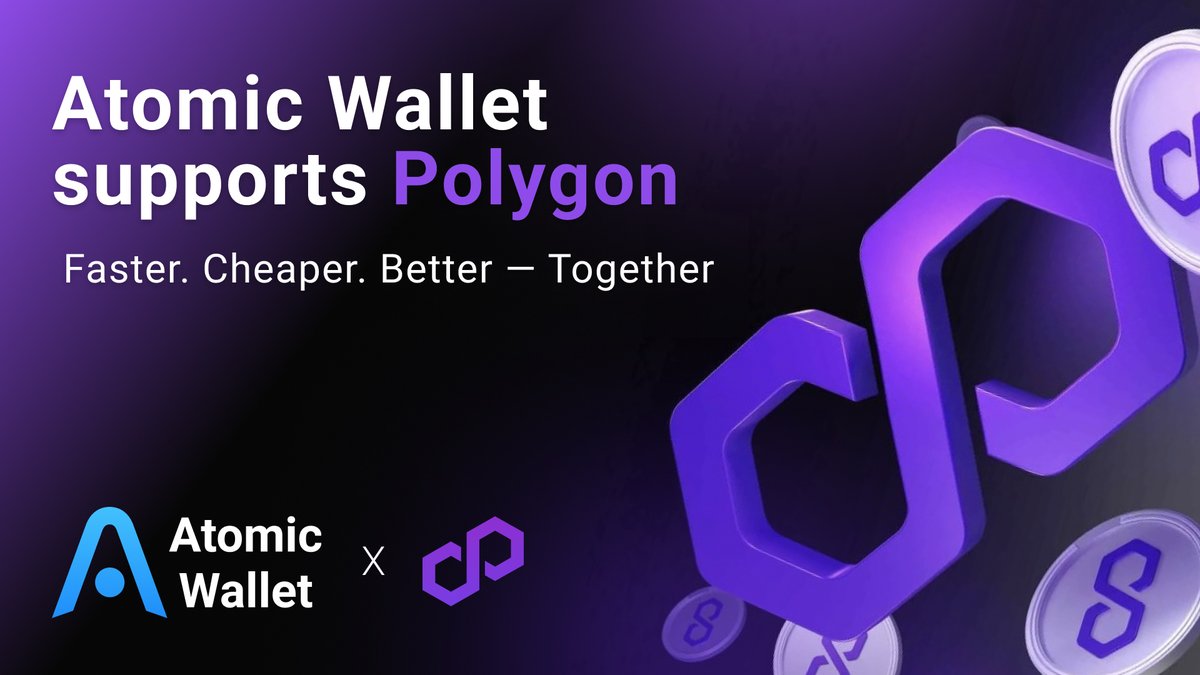 POL is live in Atomic Wallet. Another step toward global onchain payments,  meeting users where they are.
