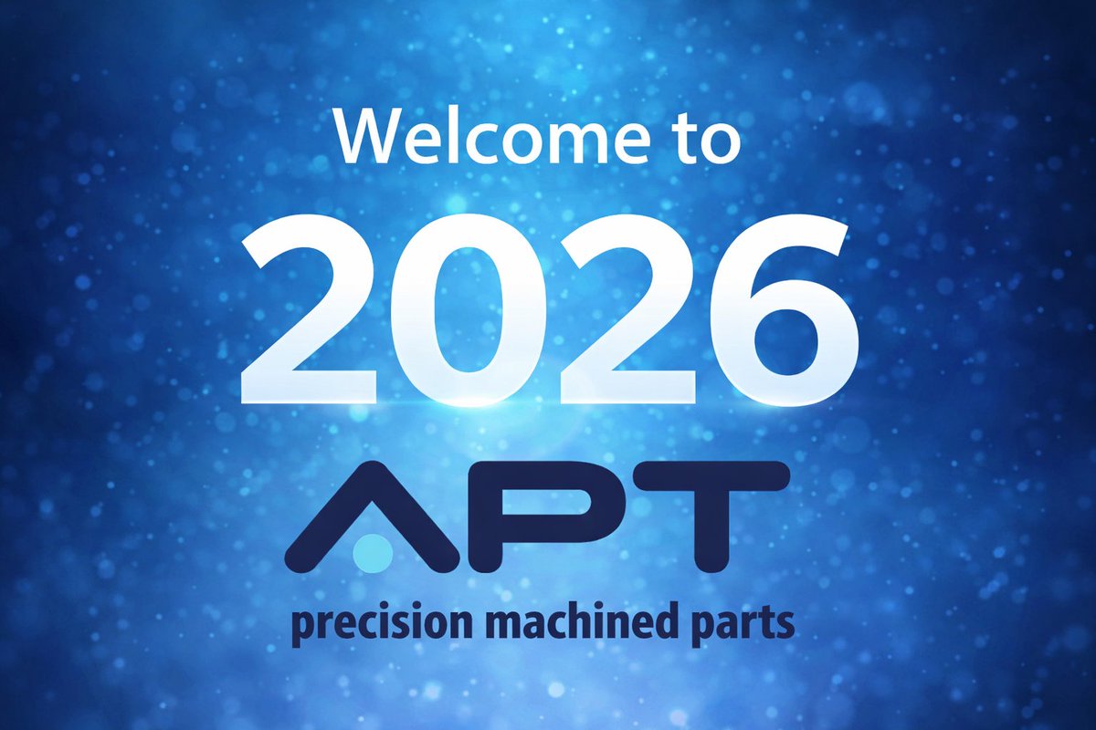 As we begin 2026, everyone at APT Leicester wishes our customers, suppliers, and partners a happy and successful New Year. We look forward to supporting new and ongoing projects with high-quality precision machining throughout the year.
