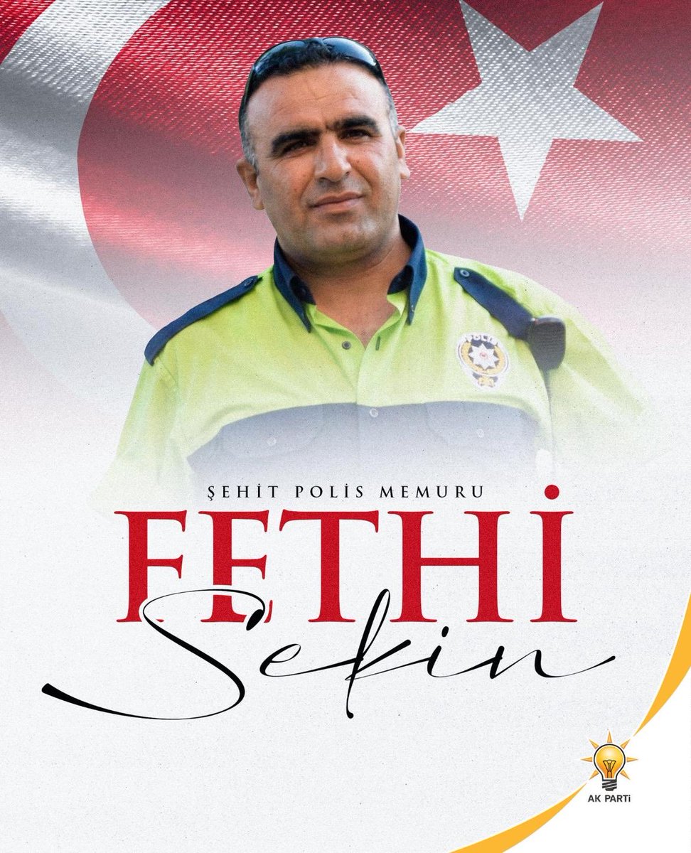 Kahramanlığın adı Fethi Sekin!

Vatanı ve Milleti için kendini feda eden bir kahraman.
Ruhu şad, mekânı cennet olsun.

#FethiSekin